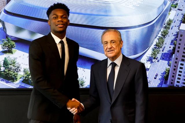 楚阿梅尼亮相皇马：姆巴佩邀请过我但我只想去皇马