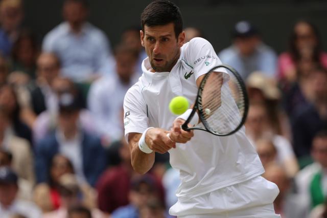 温网男单四大热门镇守四区 德约纳达尔会师不易